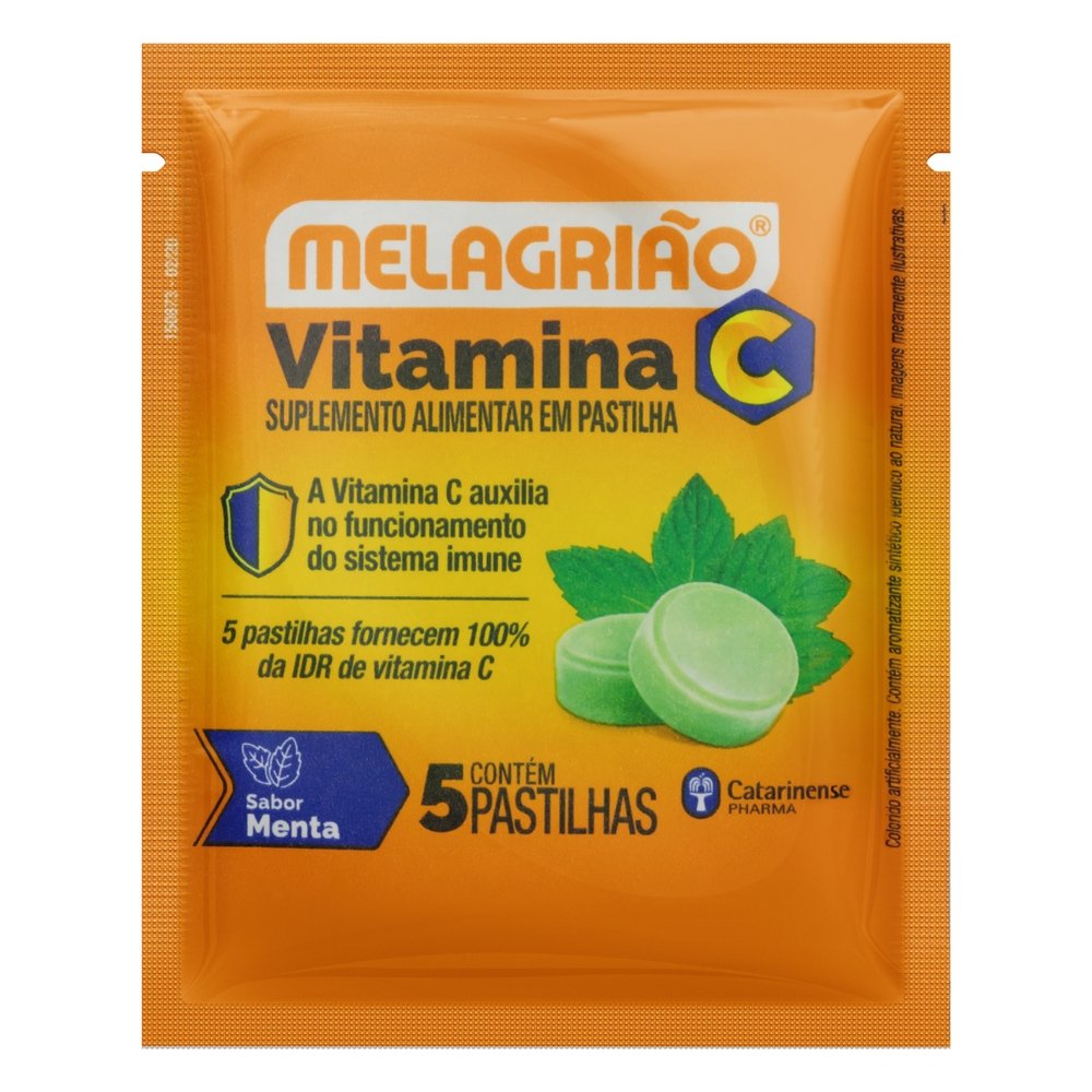 Suplemento De Vitamina C Melagri O Sabor Menta Como Funciona Panvel