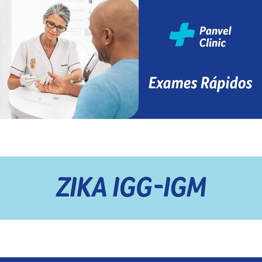 Exame Rápido Zika Igg Igm Ecodiagnostica PanVel Farmácias