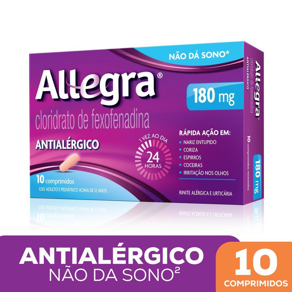 Medicamento Allegra Mg Comprimidos Panvel Farm Cias