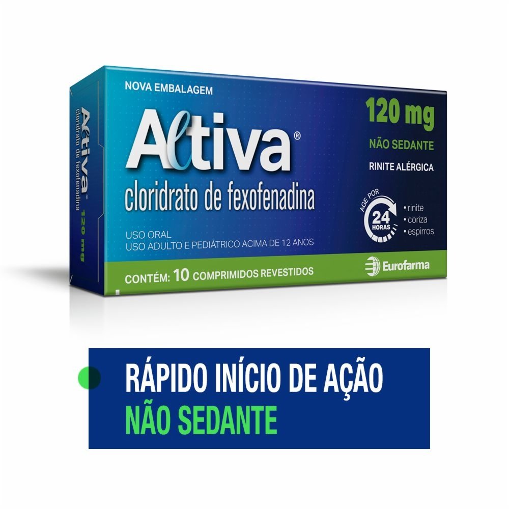 Altiva 120mg Eurofarma 10 Comprimidos PanVel Farmácias