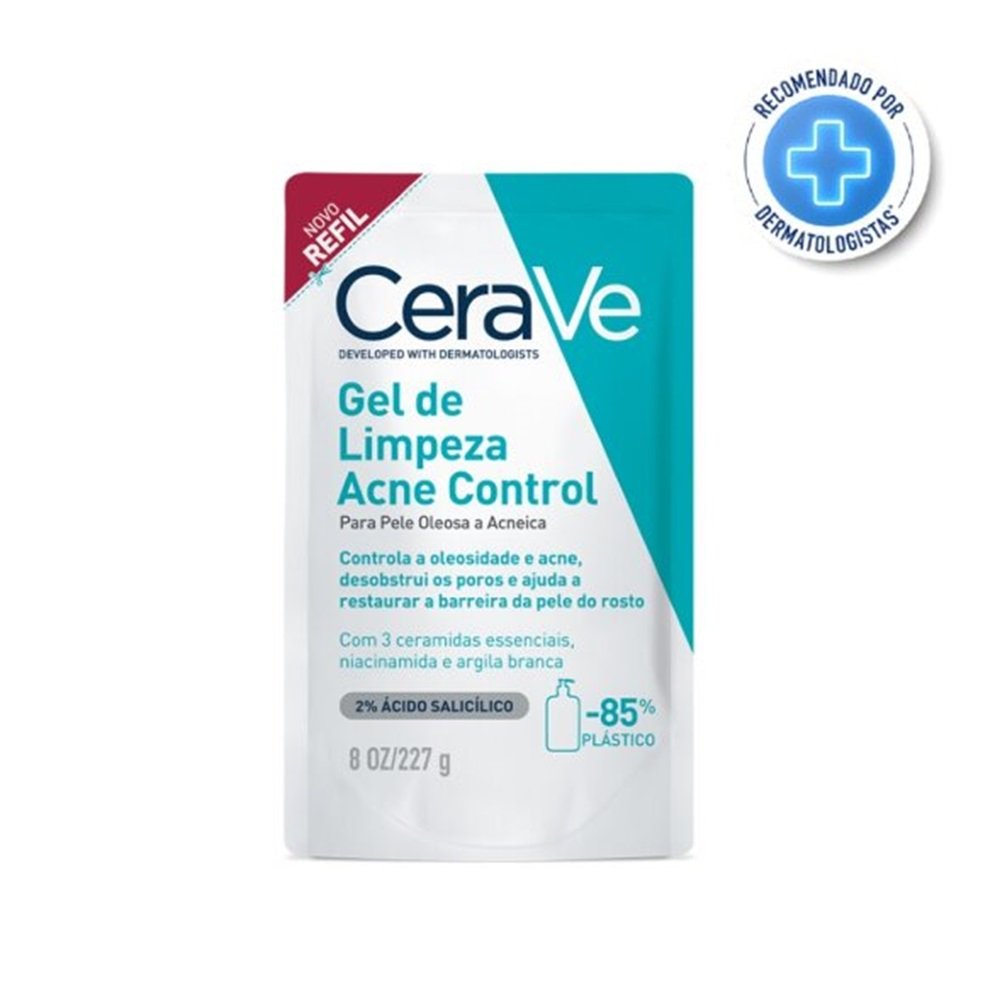 Gel De Limpeza Cerave Acne Control 227g PanVel Farmácias