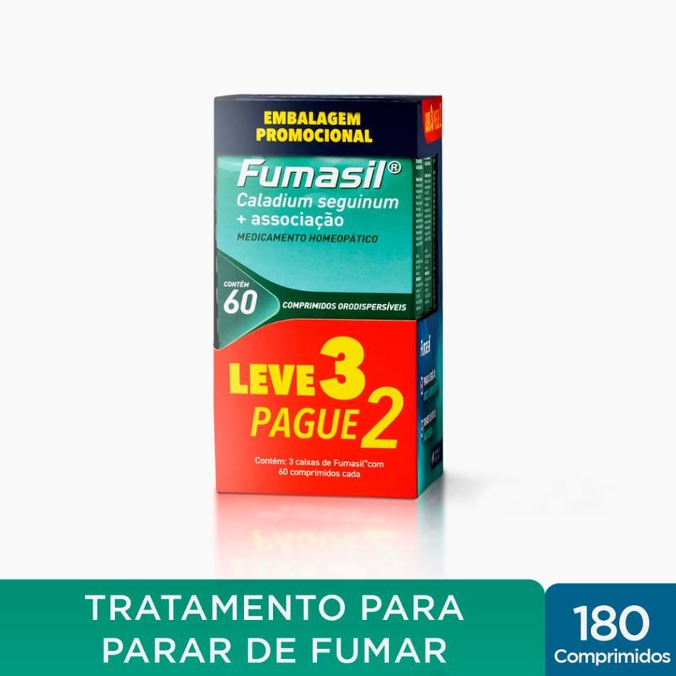 Kit Fumasil 60 Comprimidos Leve 3 Pague 2 PanVel Farmácias