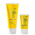 Kit Panvel Solar Invisible Protetor Solar Facial Fps60 40g + Protetor Solar Corporal Gel Creme Fps60 200g