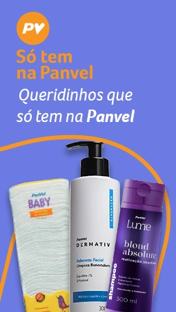 Banner promocional de Produtos Panvel