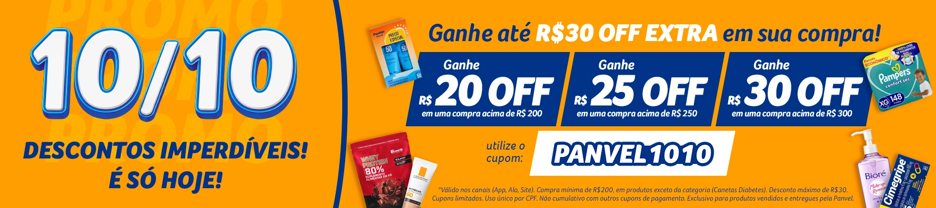 VM | Home Para Você | Cupom Geral Dia 10/10