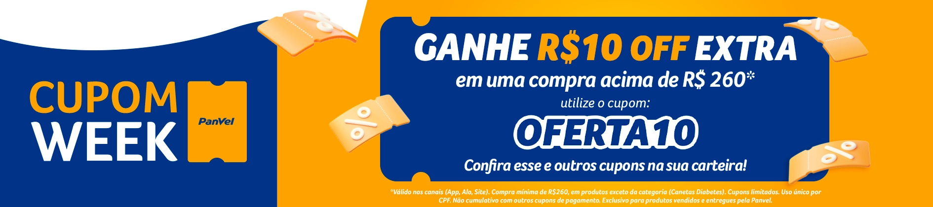 VM | Home Para Você | Cupom Week