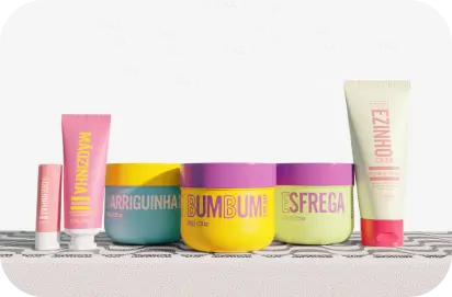 Kit de produtos Beleza Brasileira