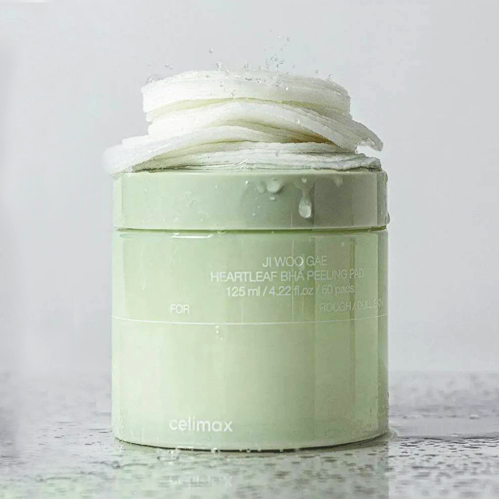 Tônico Facial em Disco Celimax Ji Woo Gae Peeling Pad 60 un.