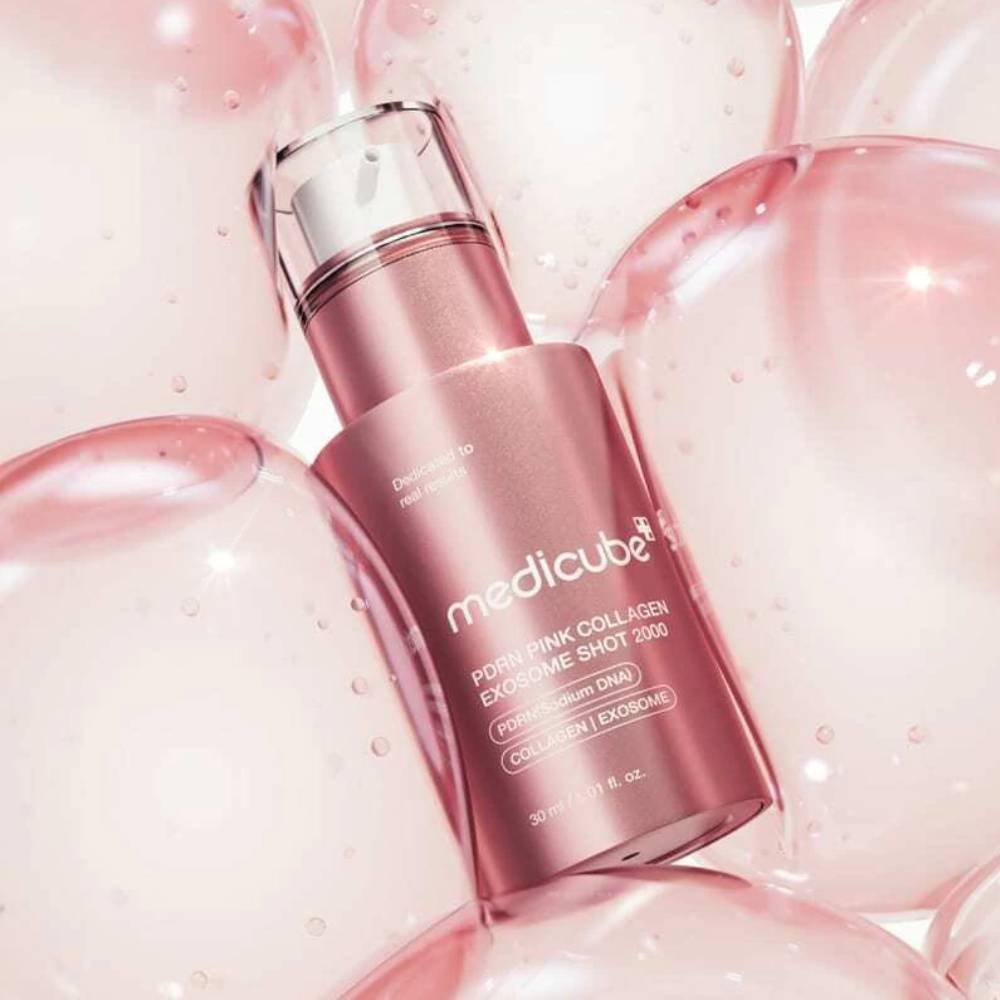 Sérum Facial Medicube Pdrn Pink Exosome Shot 2000 30ml
