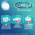 LIMPADOR E BRANQUEADOR DE PRÓTESES E APARELHOS REMOVÍVEIS COREGA TABS 6 UNIDADES