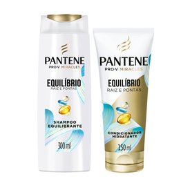 KIT PANTENE PRO-V MIRACLES EQUILÍBRIO SHAMPOO 300ML + CONDICIONADOR 150ML