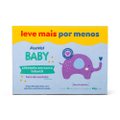 Kit Panvel Baby Sabonete Em Barra Com 5 Unidades + Talco 200g + Hastes Flexíveis 50 Unidades