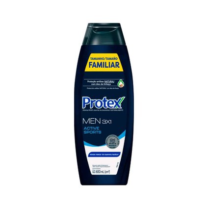 SABONETE LIQUIDO PROTEX MEN SPORTS 650ML