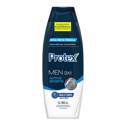 SABONETE LIQUIDO PROTEX MEN SPORTS 650ML