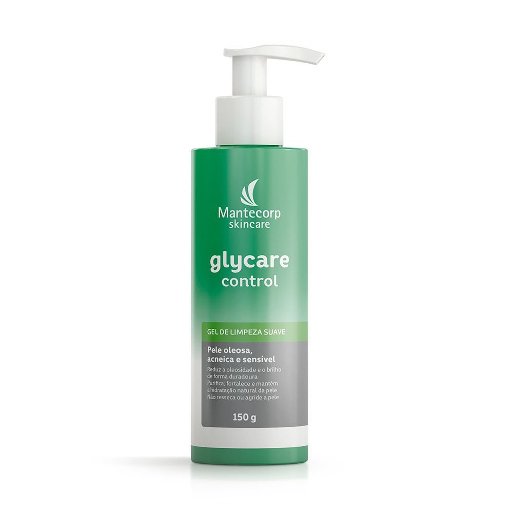 Gel De Limpeza Facial Glycare Control Suave 150g