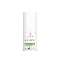 Protetor Solar Facial Adcos Stick Ultraleve Fps 50 Nude 15g