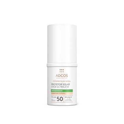 PROTETOR SOLAR FACIAL ADCOS STICK ULTRALEVE NUDE FPS50 15G