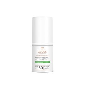 PROTETOR SOLAR FACIAL ADCOS STICK ULTRALEVE FPS 50 INCOLOR 15G