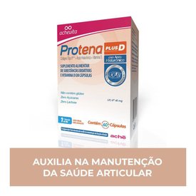 PROTENA PLUS D COLÁGENO TIPO II + ÁCIDO HIALURONICO +  VITAMINA D 60 CÁPSULAS
