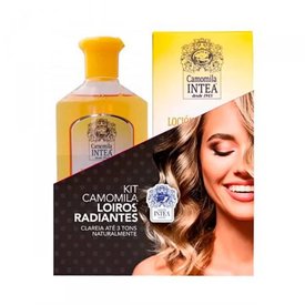 KIT INTEA LOUROS RADIANTES SHAMPOO 250ML + LOÇÃO CLAREADORA 100ML