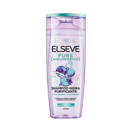 SHAMPOO L'ORÉAL PARIS ELSEVE PURE HIALURÔNICO 400ML