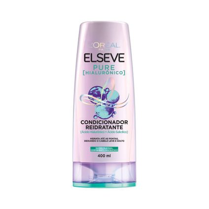 CONDICIONADOR L'ORÉAL PARIS ELSEVE PURE HIALURÔNICO 400ML