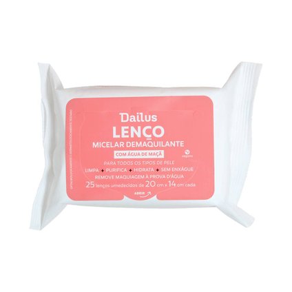 LENÇO MICELAR DEMAQUILANTE DAILUS
