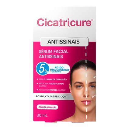 SÉRUM FACIAL CICATRICURE ANTISSINAIS 30ML
