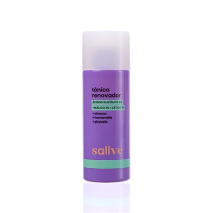 TÔNICO RENOVADOR FACIAL SALLVE 120ML