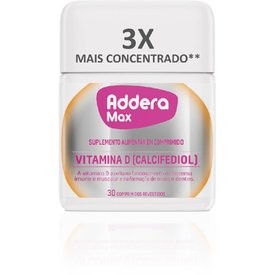 VITAMINA D ADDERA MAX 30 COMPRIMIDOS