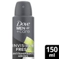 DESODORANTE AEROSSOL DOVE MEN+CARE INVISIBLE FRESH 72H 150ML