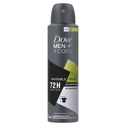 DESODORANTE AEROSSOL DOVE MEN+CARE INVISIBLE FRESH 72H 150ML