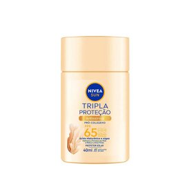 PROTETOR SOLAR FACIAL NIVEA SUN ANTISSINAIS FPS65 40ML