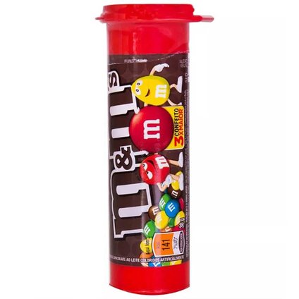 CHOCOLATE M&MS AO LEITE TUBO 30G