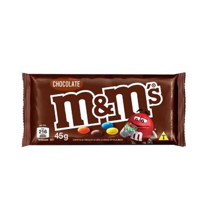 CHOCOLATE M&MS AO LEITE 45G
