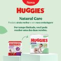 FRALDA HUGGIES PANTS PREMIUM NATURAL CARE G 60 UNIDADES