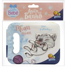 LIVRO DO BEBÊ AGITO NO BANHO MIAU