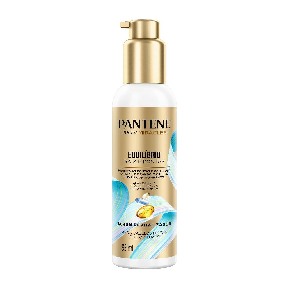 Sérum Revitalizador Pantene Equilibrío Raiz E Pontas 95 Ml