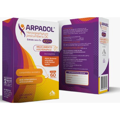 ARPADOL 400MG COM 60 COMPRIMIDOS