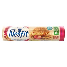 BISCOITO INTEGRAL NESTLÉ NESFIT MORANGO CEREAIS 160G