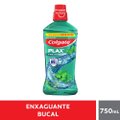 ENXAGUATÓRIO BUCAL COLGATE PLAX FRESH MINT SEM ALCOOL 750ML