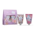 KIT PANVEL COM 2 CREMES HIDRATANTES PARA MÃOS AMÊNDOAS E LEITE DE CABRA COM 30G CADA