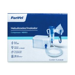 Nebulizador Inalador Panvel Compressor Nb100 Bivolt