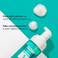 ESPUMA DE LIMPEZA FACIAL ISDIN ACNIBEN ANTIOLEOSIDADE 150ML