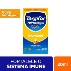 Suplemento Alimentar Vitamina C Targifor Te Protege Gotas Infantil Frasco Com 20ml
