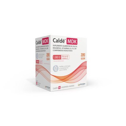 CÁLCIO CALDÊ MDK 1000 UI 90 COMPRIMIDOS REVESTIDOS