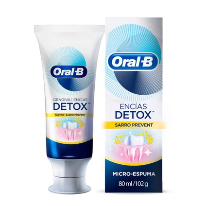 CREME DENTAL ORAL B GENGIVA DETOX  102G
