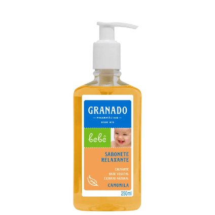 SABONETE LÍQUIDO GLICERINADO GRANADO BEBÊ CAMOMILA 500ML