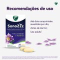 SONOZZZ PASSIFLORA AJUDA A RELAXAR E DESCANSAR 8 COMPRIMIDOS