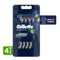 APARELHOS DESCARTÁVEIS PARA DEPILAÇÃO GILLETTE 4 UNIDADES